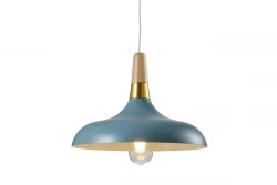 Dekor Skandi moderne Hängeleuchte Blau, 35 cm Durchmesser 7429