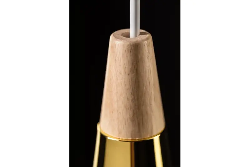 Decor Skandi moderne Pendelleuchte Weiß, 35 cm Durchmesser 7504