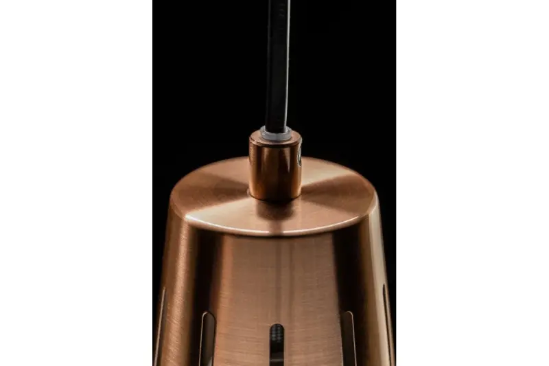 Decor Gianni stilvolle Pendelleuchte Grau-Kupfer, 22 cm Durchmesser 8051