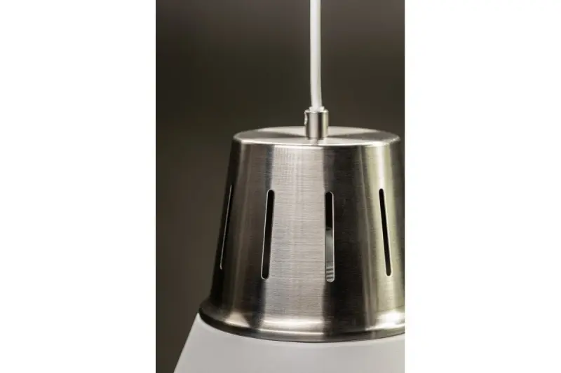 Decor Gianni stilvolle Pendelleuchte Weiß, 22 cm Durchmesser 8075