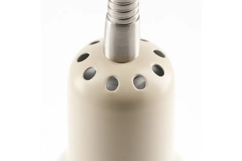 Decor Etore beige Wandlampe mit Metallarm, 11 cm Durchmesser 1907