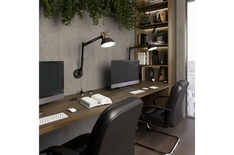 Decor Artemia schwarze Wandleuchte mit Metallarm und weißem Innenraum, Durchmesser 16,5 cm 2270