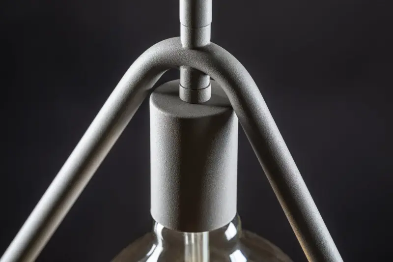 Decor Gija graue Einpunkt-Pendelleuchte dreieckig 2751