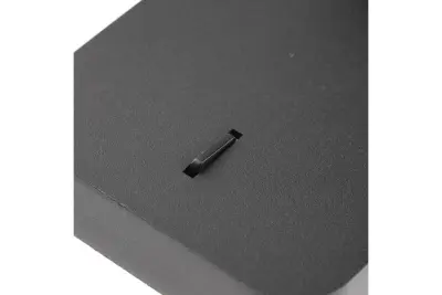 Dekor Elli moderne schwarze Wandleuchte mit Schalter und 1 Leuchtmittel 4533