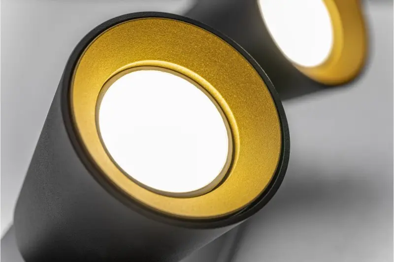 Dekor Elli moderne schwarze Deckenleuchte mit 3 Lichtquellen 4588