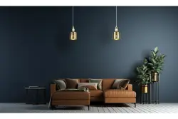 Dekor Bellis zylindrische Pendelleuchte, Schwarz-Gold, mit 1 Leuchtmittel 4666