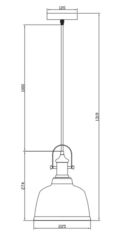 Decor Muscari II schwarze Pendelleuchte mit kupferfarbenem Lampenschirm im Metallic-Design und schwarzer Fassung 3930
