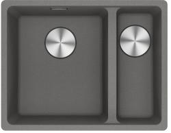 Franke Maris MRG 160-34-15 Fragranite Stone Grey Spüle Links Unterbau
