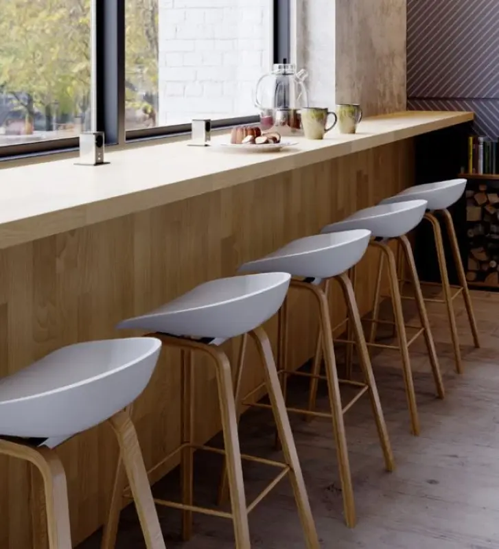 Indux Push ausziehbare schwarze Steckdose Erdung Typ F, mit 1xUSB A und 1xUSB C mit Edelstahlabdeckung 1208957930