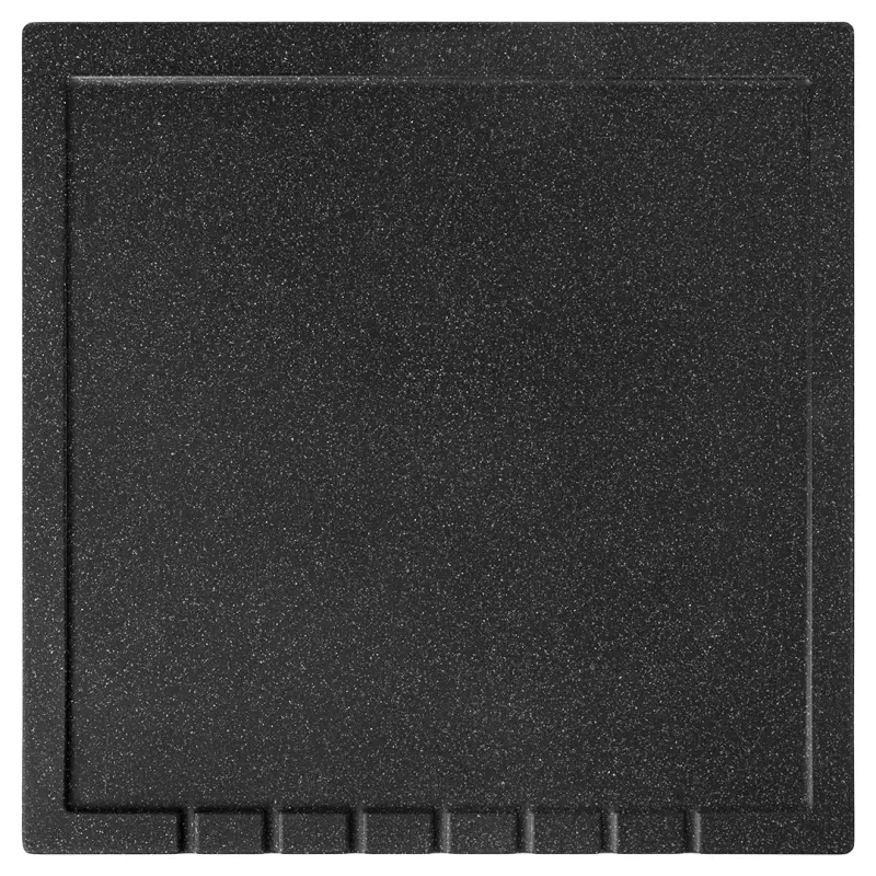 Aquadesign Unix Multifunktions-Spülabtropfer 35x35cm Schwarz 1208958214