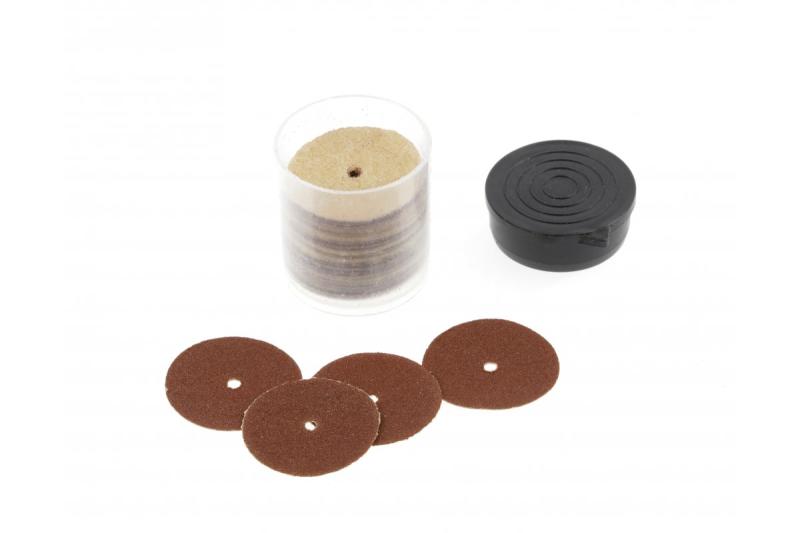 Hoegert Set mit Ersatzteilen für den Mini-Schleifer, 155 Stück. 1208960202