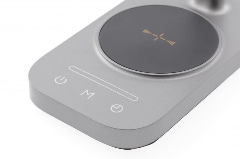 Decor Schreibtischlampe Bressi 8W 450lm AC220-240V 3-CCT kabelloses Laden USB PF>0 5 RA>80 Grau 1208962480