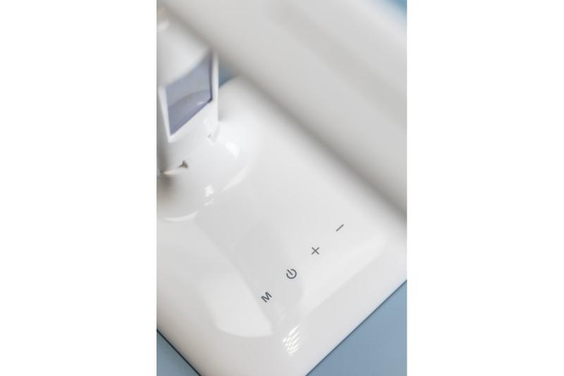 Decor Tischlampe GALACTIC LED 5W 240lm AC220-240V 50/60Hz wechselbare Farben (3000K 4000K 6000K) Kalender Wecker Thermometer weißer Körper 1208962484