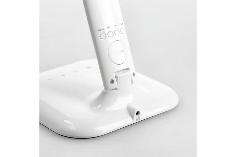 Decor Tischlampe GALACTIC LED 5W 240lm AC220-240V 50/60Hz wechselbare Farben (3000K 4000K 6000K) Kalender Wecker Thermometer weißer Körper 1208962484