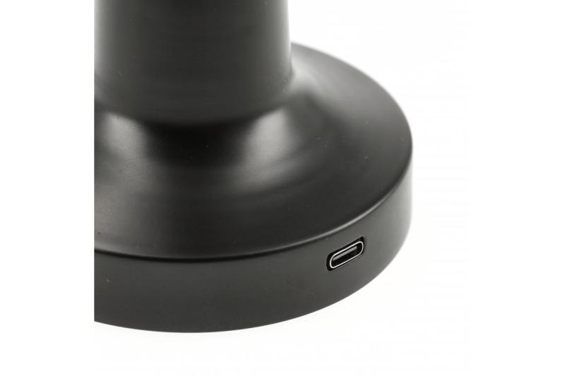 Decor Schreibtischlampe Monum 3W 200lm DC 5V 1A 3000 K 3 Grad dimmbarer Akku 1800 mAh schwarz 1208962504