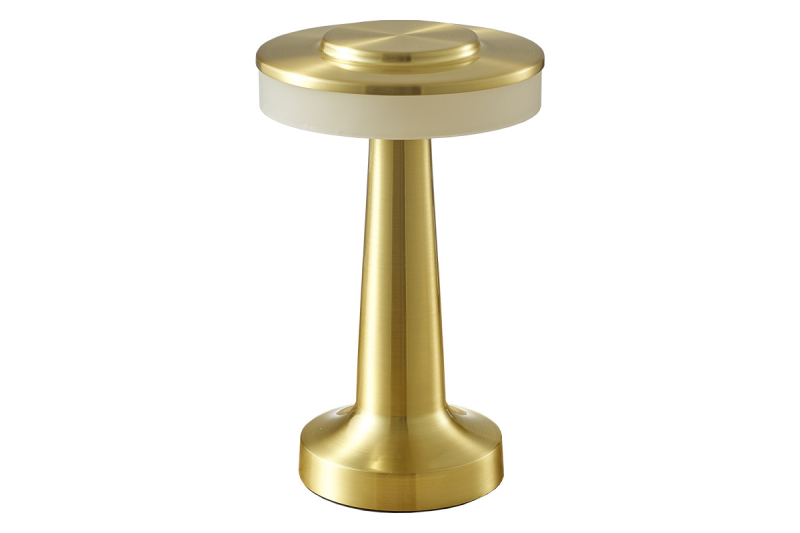 Decor Monum Schreibtischlampe 3W 200lm DC 5V 1A 3000 K 3 St. Dimmen Batterie 1800 mAh gold 1208962505