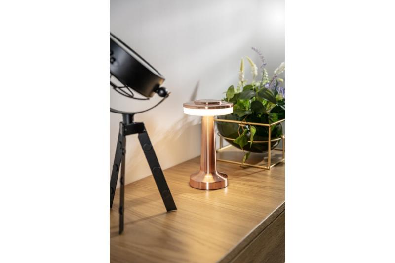 Decor Monum Schreibtischlampe 3W 200lm DC 5V 1A 3000 K 3 St. Dimmen Batterie 1800 mAh Kupfer 1208962506