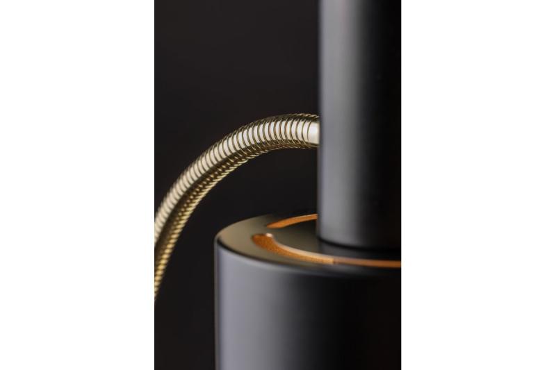 Decor Schreibtischlampe SELVIA II 5570 max.250V 50/60Hz 1*E14 max.25 W dia.10 cm IP20 schwarz/gold 1208962513