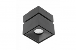Decor LED-Leuchte BIANCO 8W 680lm AC220-240V 50/60 Hz PF>0 9 Ra≥80 IP20 IK06 36° 4000K quadratisch schwarz 1208962670