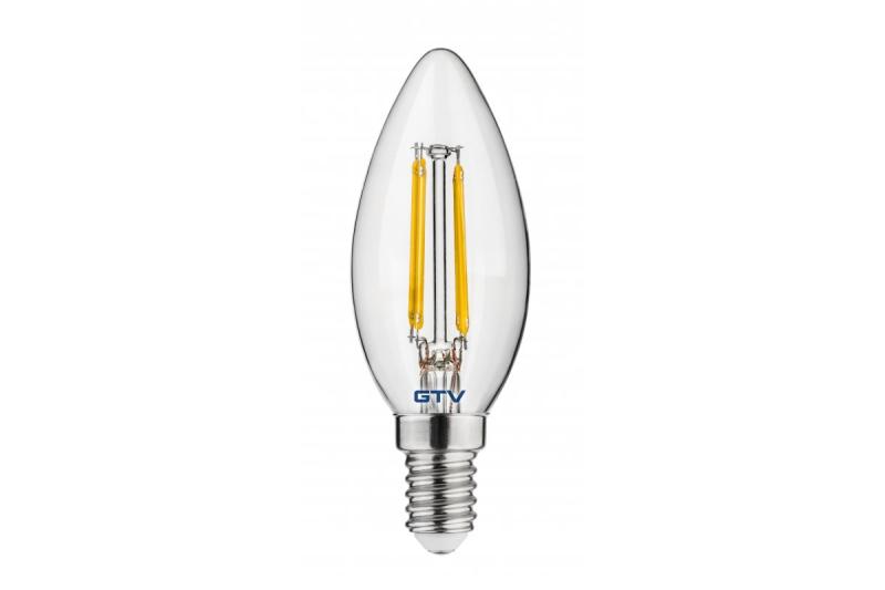 LED-Licht, FILAMENT, C35, 4000K, E14, 4W, 440Im, AC220-240V/ 50-60Hz, RA>80, 360° 1208962687