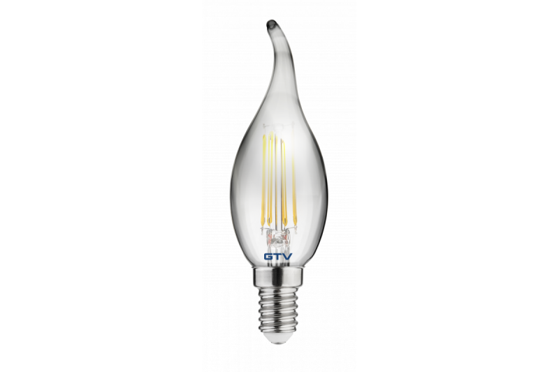 Dekoratives LED-Licht, FILAMENT, C35L, 27006, E14, 4W, 240lm, AC220-240V/ 50-60Hz, RA>80, 360° 1208962696