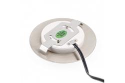 Decor LED Treppenleuchte ESCADA OB DC12V rund mit mattem Abdeckung 0,8W 70lm 4000K Edelstahlkabel 150cm