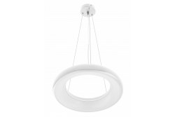 Decor LED-Leuchte LEON 35W 3200lm AC220-240V 50/60Hz 120° IP40 4000K abgehängt/Decke weiß 1208962911