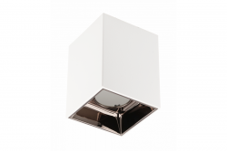 Decor Deckenleuchte ARIES PC 77x100mm IP20 max 20W quadratisch weiß/schwarz verchromt 1208963816