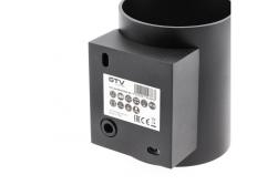 Decor Wandbefestigung CAMPIONE Aluminium G9 IP20 max. 40W IP20 rund schwarz 1208963851