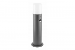 Decor Gartenleuchte CORTA-P PIR 40 E27 MAX.25W IP44 AC220-240V 50-60Hz Pfosten Graphit 1208963862