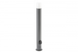 Decor CORTA-P 80 Gartenlampe E27 MAX.25W IP44 AC220-240V 50-60Hz Steckdose max. 3000W Poller Graphit 1208963864
