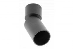 Decor Deckenleuchte FARGO MINI Aluminium 56x150mm IP20 max 20W rund schwarz 1208963877