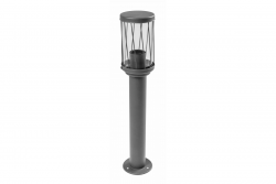 Decor KERTA-P 50 Gartenleuchte E27 MAX.12W IP44 AC220-240V 50-60Hz Pollerleuchte Graphit 1208963907