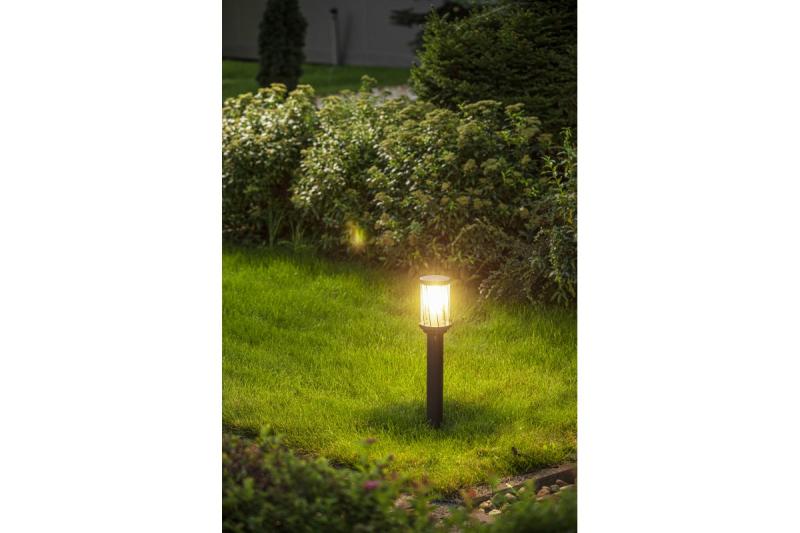 Decor KERTA-P 50 Gartenleuchte E27 MAX.12W IP44 AC220-240V 50-60Hz Pollerleuchte Graphit 1208963907
