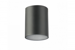Decor Deckenleuchte LENTO Alum 100x130 IP54 MAX.35W rund Graphit 1208963924