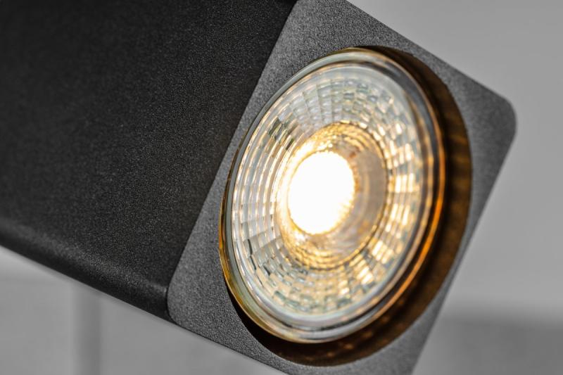 Decor Deckenleuchte RENO Aluminium IP20 max. 20W*2 Doppelquadrat Schwarz 1208963980