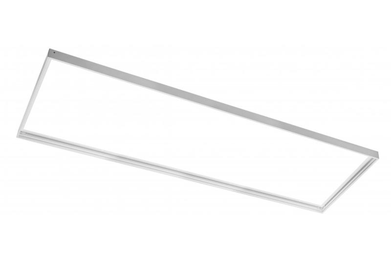 RAHMEN FÜR LED-PANEL-FLÄCHENMONTAGE 30 x 120 cm (KING), weiß 1208965294