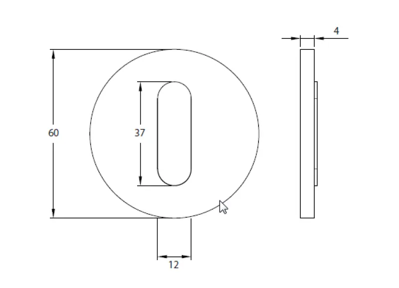 Waterevolution Flow Infrarot-Sensor auf Netzstrom PVD Hellgold T118EEWGE