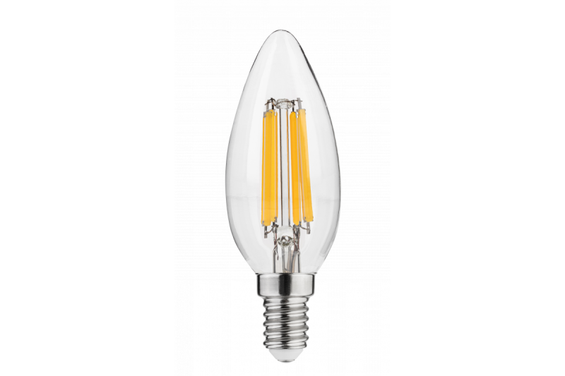 LED-LICHTQUELLE, FILAMENT, A-G, C35, 2700K, E14, 5,8W, AC220-240V, 360°, 640lm, 50mA 1208966964