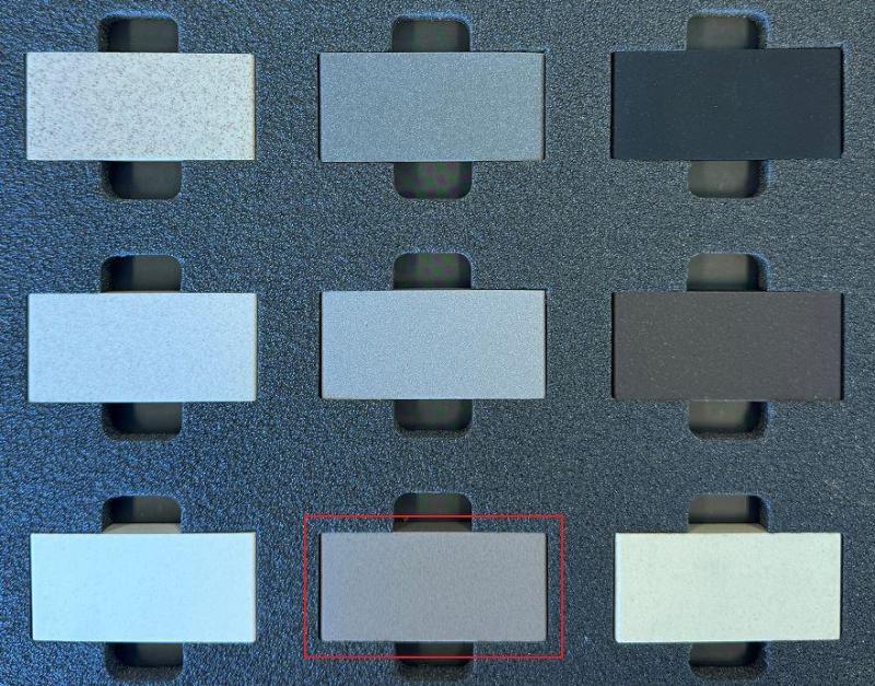 GraniteMy Universal Spülbecken Quarz Granit Farbmuster TAUPE 1208967247