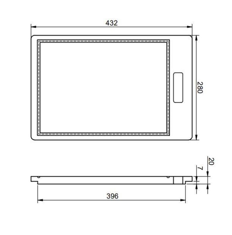 Pure.Sink Prestige Schneidebrett Holz PPGCB40-23