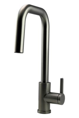 Pure.Sink Elite Steel Crystal-S Küchenarmatur PVD Gun Metal mit ausziehbarem Auslauf PS8050-61