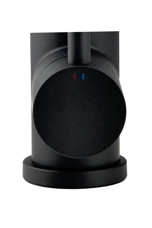 Pure.Sink Elite Steel Stream Küchenarmatur Matt Schwarz PS8044-10