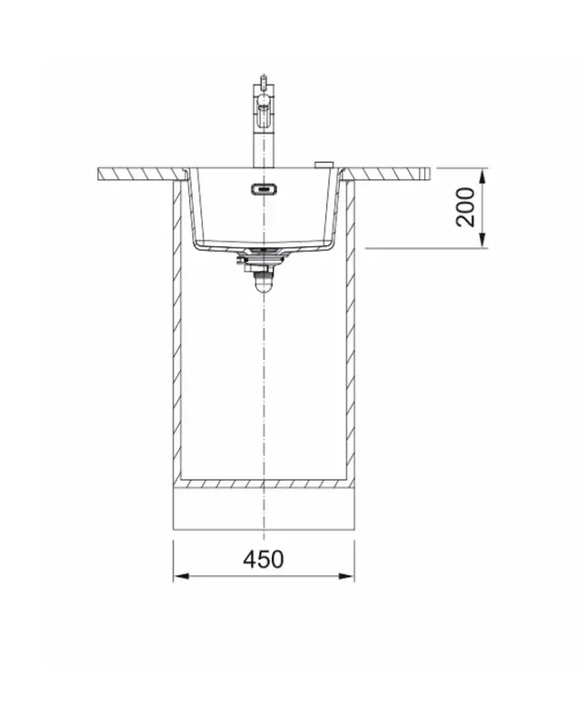 Franke Maris MRG 210-37 Fragranite Schiefergrau Spülbecken grau dunkel flächenbündiger Einbau 135.0714.609