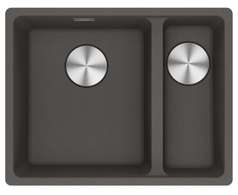 Franke Maris MRG 160-34-15 Fragranite Schiefergrau Spülbecken Grau, Dunkel Becken Links Unterbau 125.0714.608