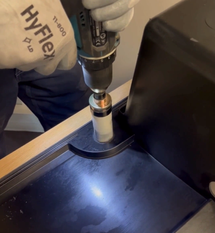 Hoegert Lochsägen-Set aus Kohlenstoffstahl, 14-teilig.