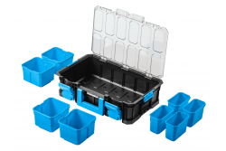 Hoegert Organizer mit Polycarbonat Deckel und Behältern