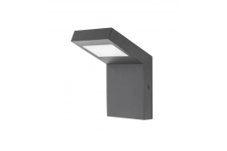 Gartenleuchte LONDON LED, 10W, 720lm, IP54, AC220-240V, 50/60Hz, 4000K, Wandleuchte, schwarz