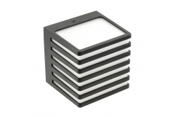 SIROLO LED-Leuchte 10W, 1000lm, IP54, AC220-240V, 50/60Hz, 4000K, schwarz