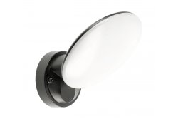 'TERRO LED-Leuchte mit Bewegungssensor, 10W, 1200lm, IP54, AC220-240V, 50/60Hz, 4000K, schwarz